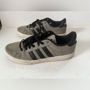 Adidas Men's Black and Gray Sneakers